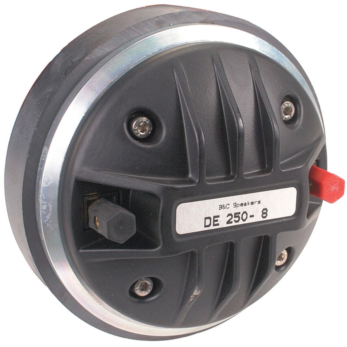 B&C DE250-8 1" Polyimide Horn Driver 8 Ohm 2/3-Bolt